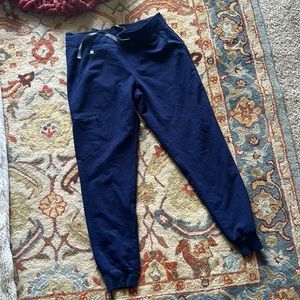 Medium navy blue FIGS Joggers